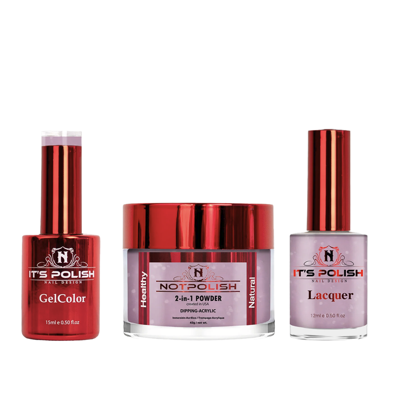 Notpolish trio - m96 blissful purple - gel polish