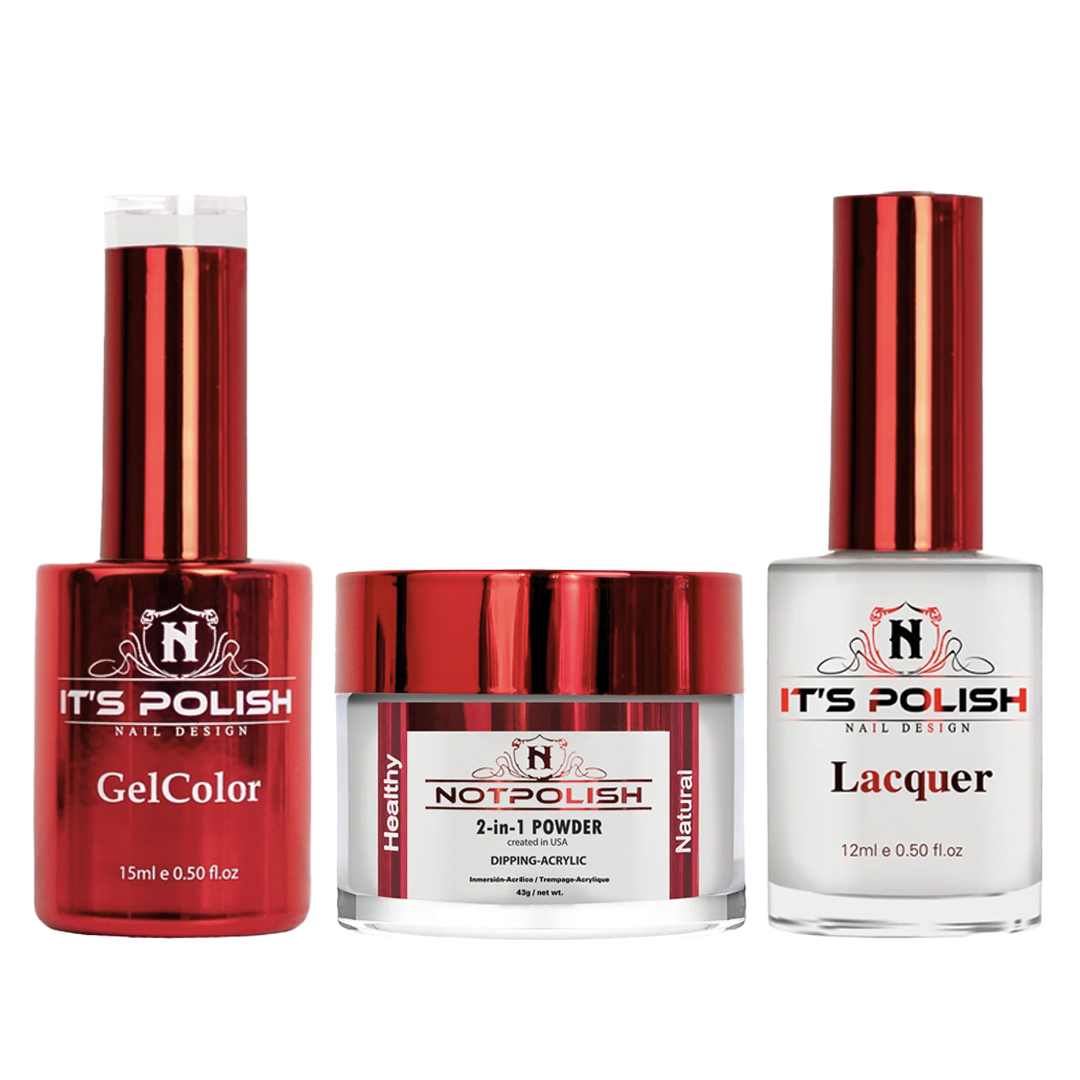 Notpolish trio - og101 milky white - gel polish