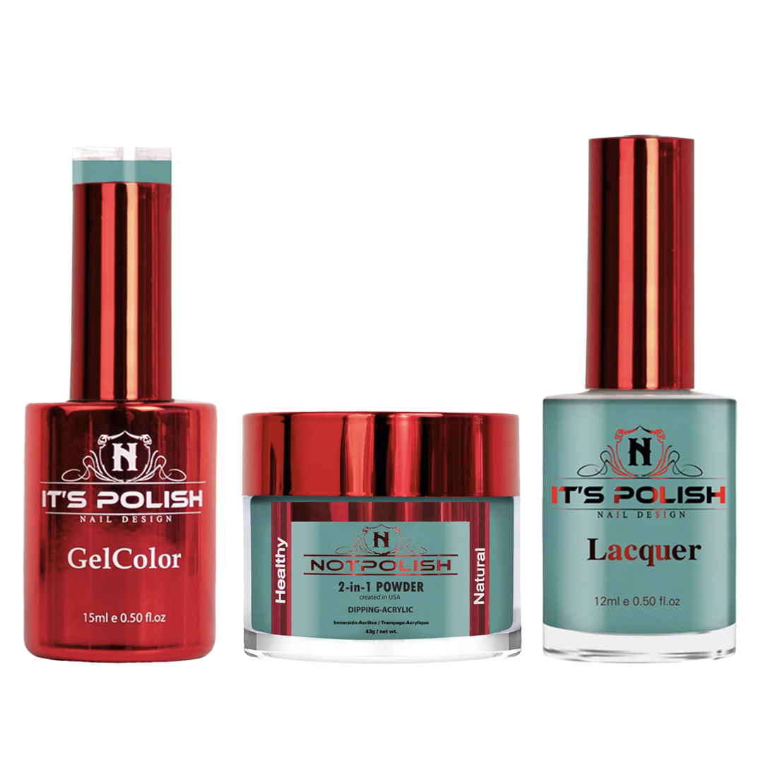 Notpolish trio - og114 spring mist - gel polish