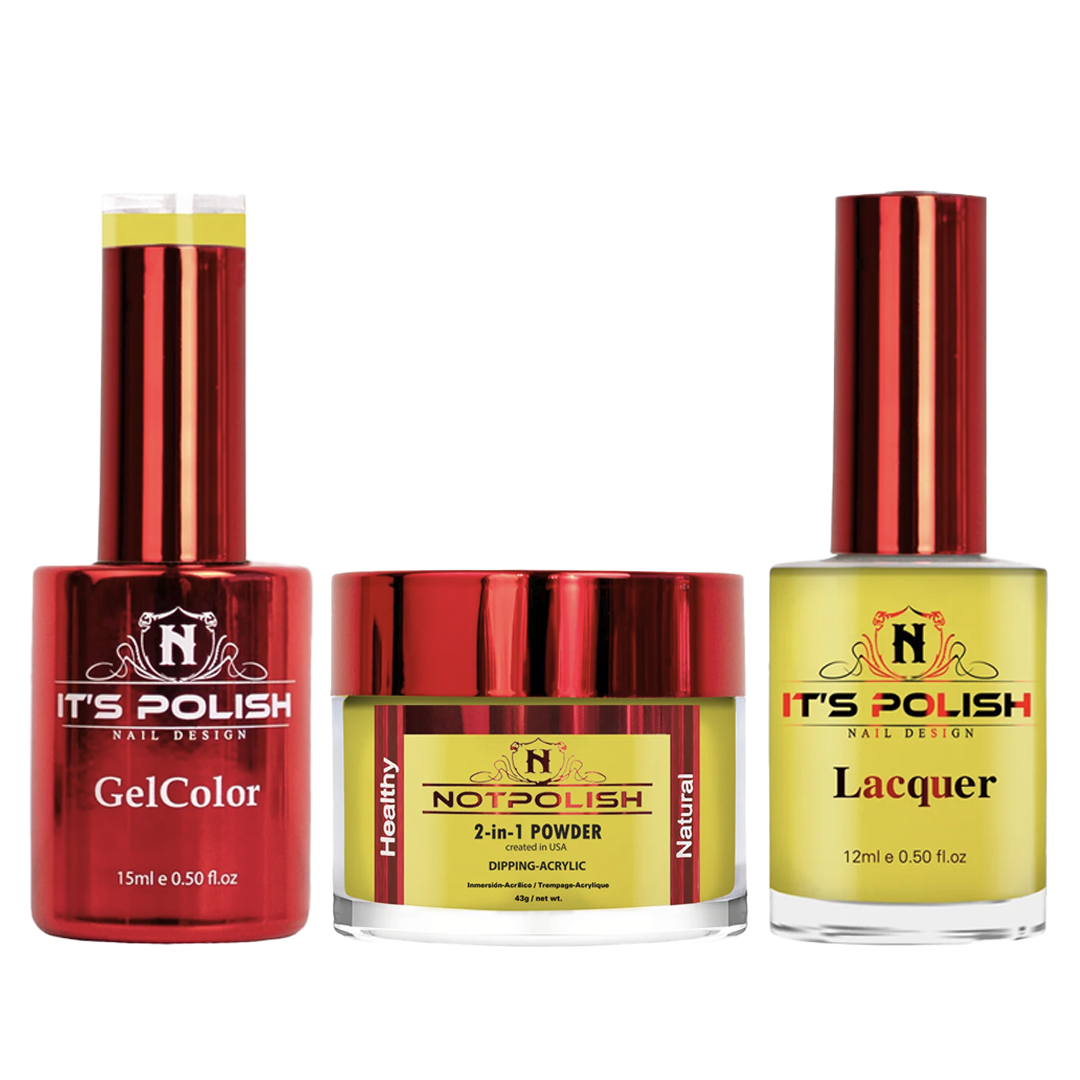 Notpolish trio - og126 blonded moment - gel polish