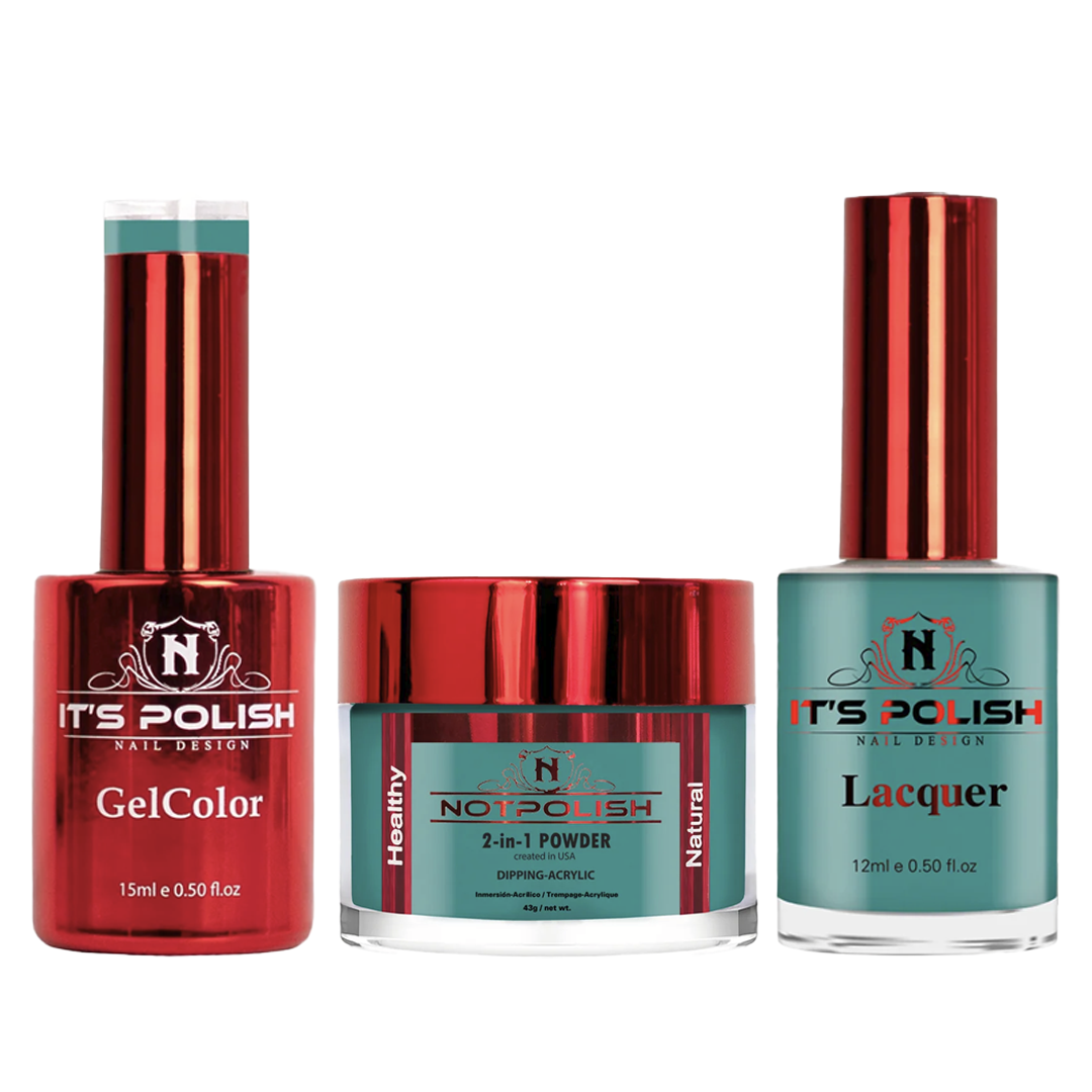 Notpolish trio - og129 mint crush - gel polish