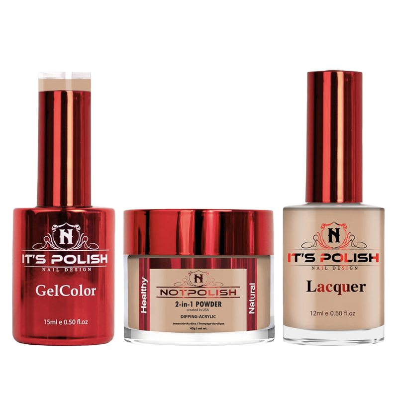 Notpolish trio - og141 saffron - gel polish