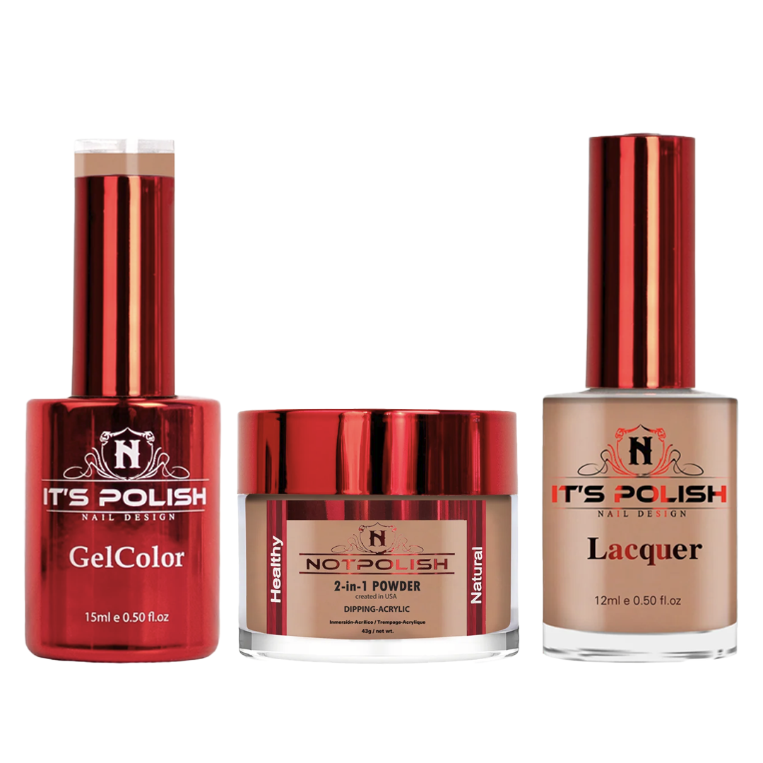 Notpolish trio - og143 first nude - gel polish
