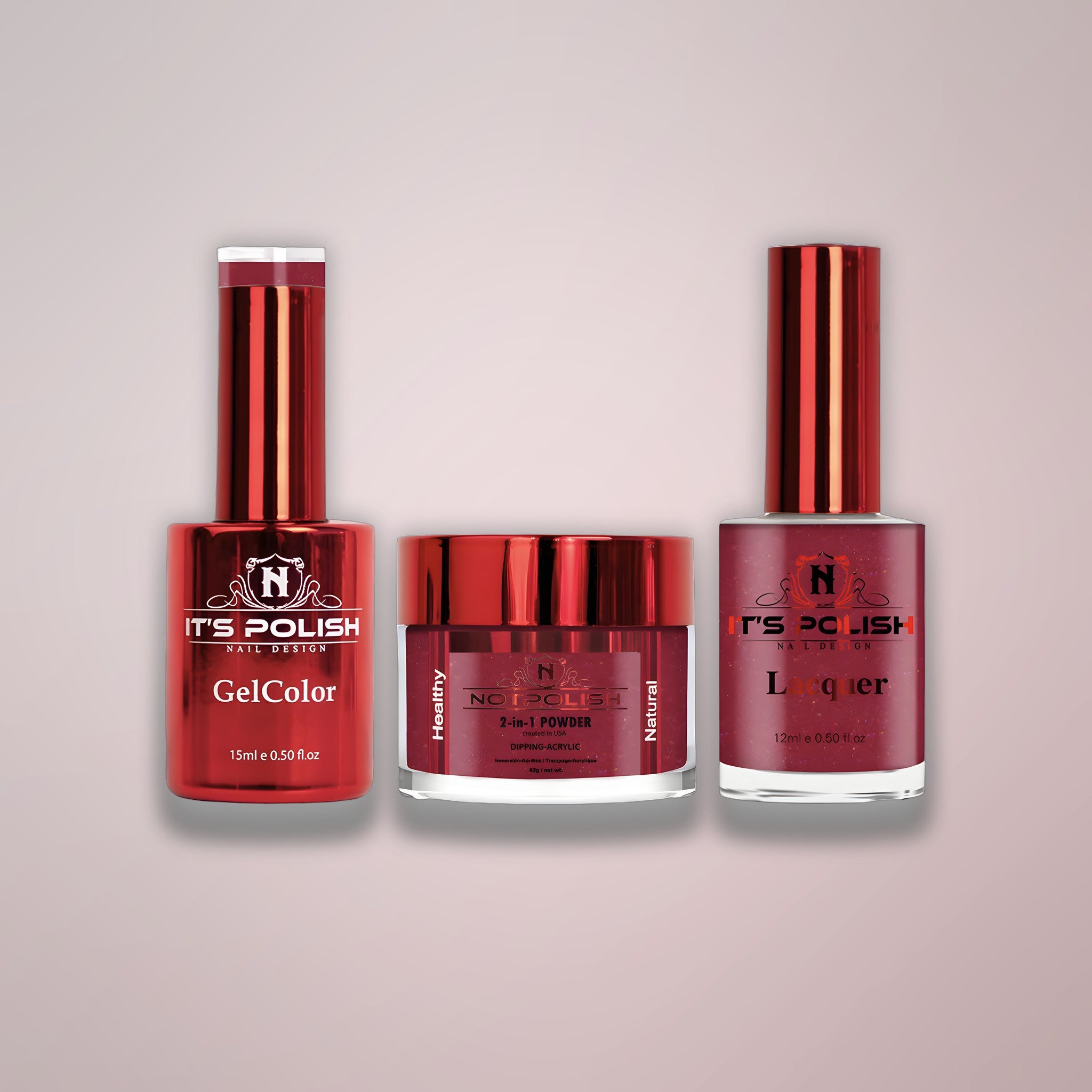 NOTPOLISH Trio - OG157 More Than Pink