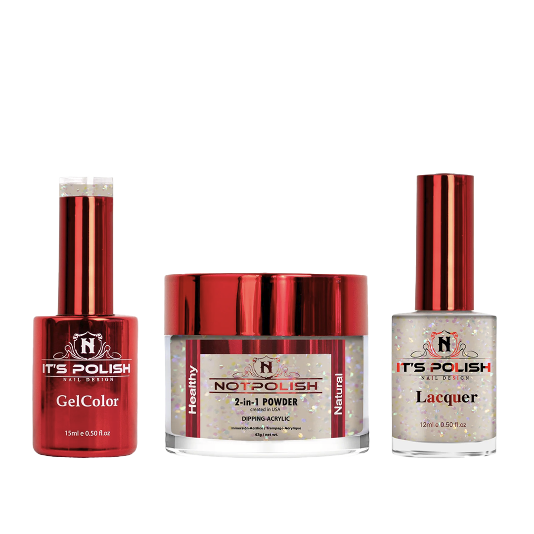 Notpolish trio - og174 mystic white - gel polish