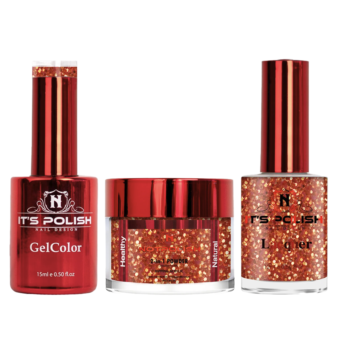 Notpolish trio - og176 foxy brown - gel polish