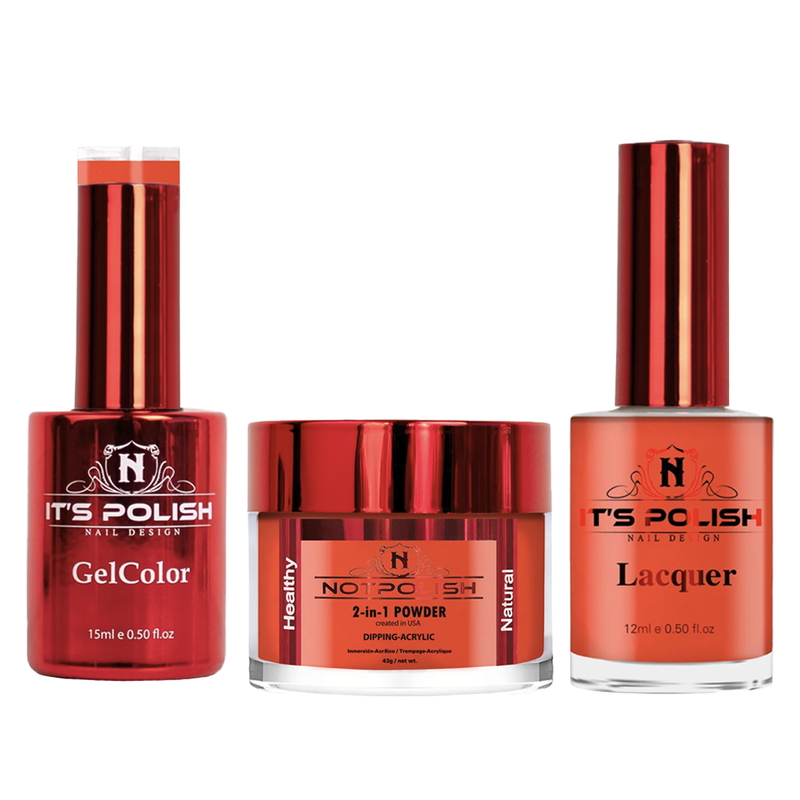 Notpolish trio - og184 candied peach - gel polish