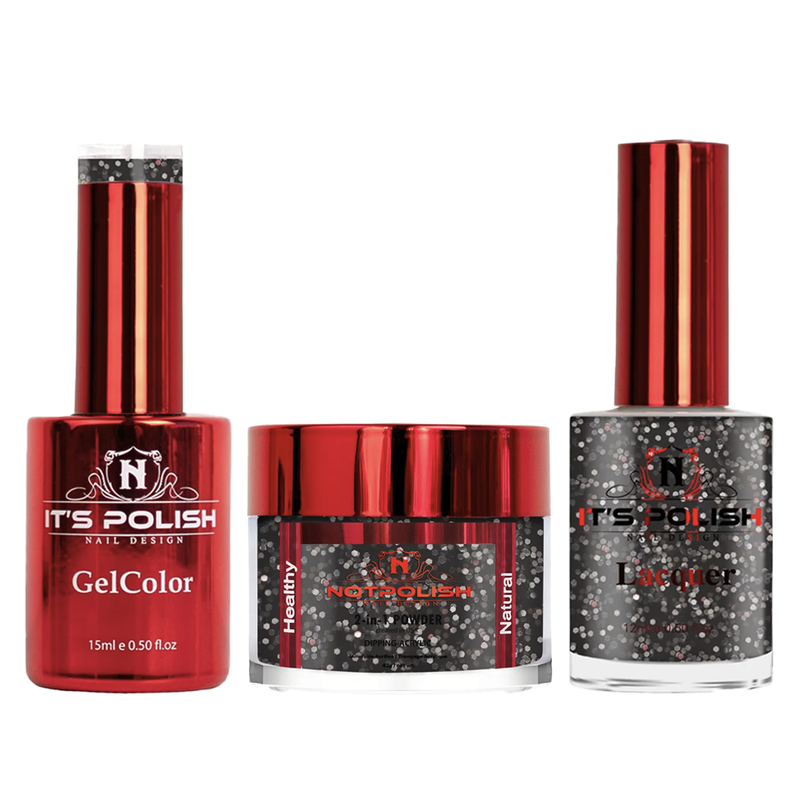 Notpolish trio - og193 black diamond - gel polish