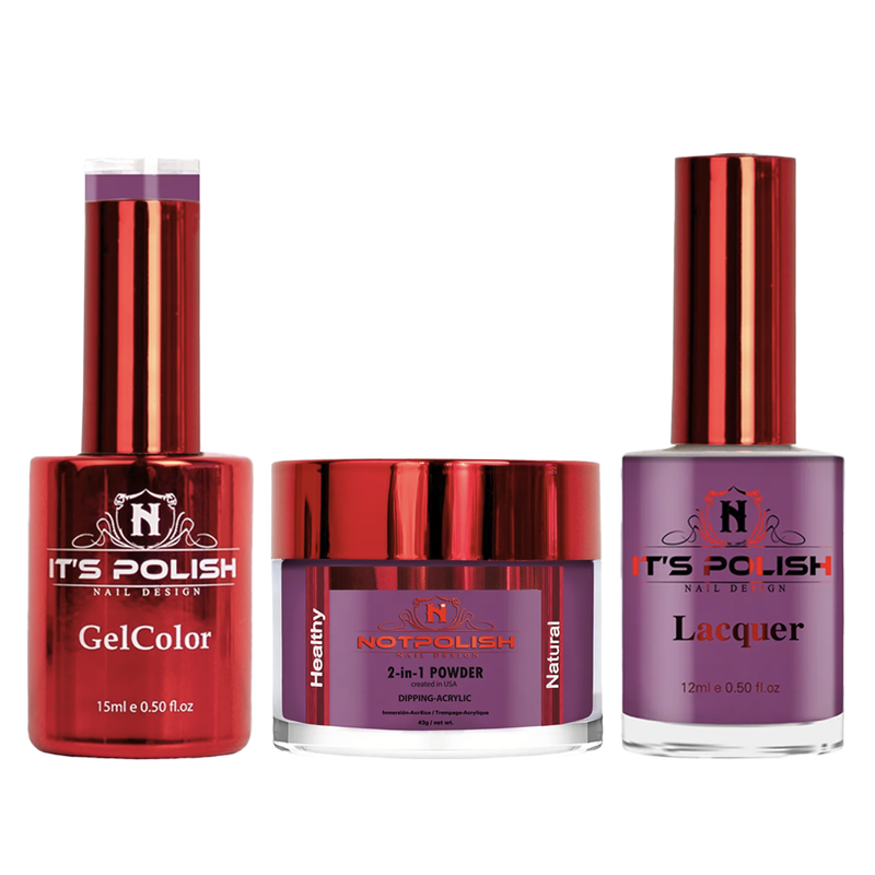 Notpolish trio - og194 purple haze - gel polish