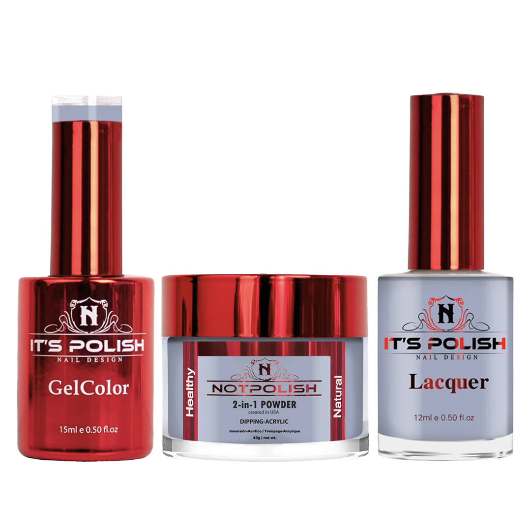 Notpolish trio - og209 out of the blue - gel polish