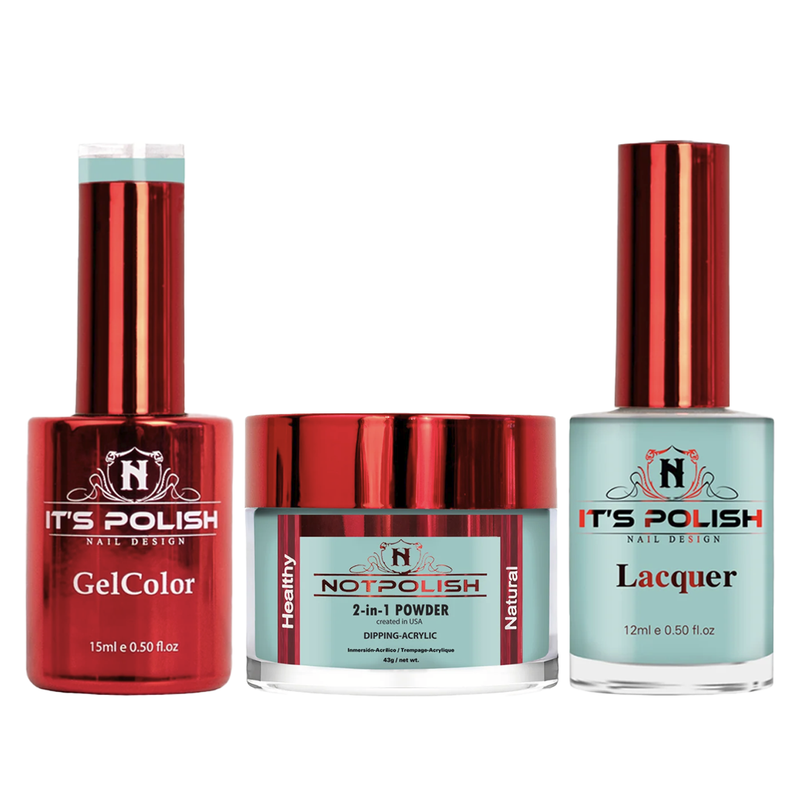 Notpolish trio - og210 chasin’ waterfalls - gel polish