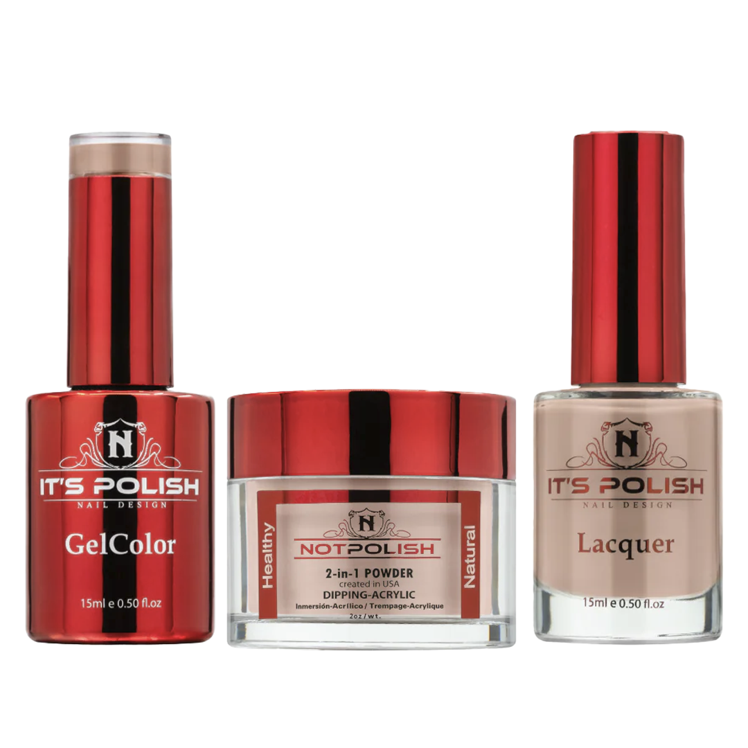 Notpolish trio - og218 sea salt caramel - nail polish