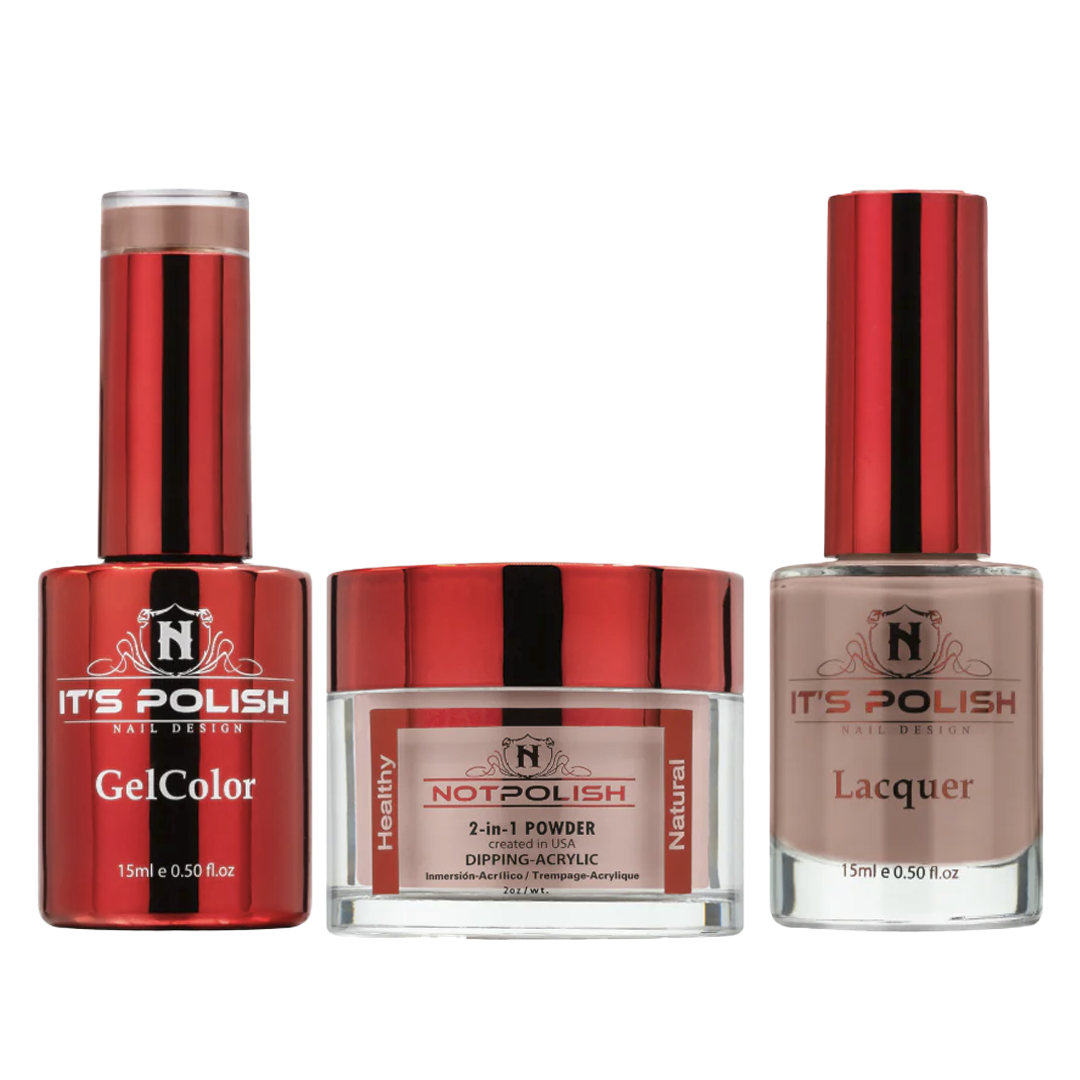 Notpolish trio - og219 pecan crunch - nail polish