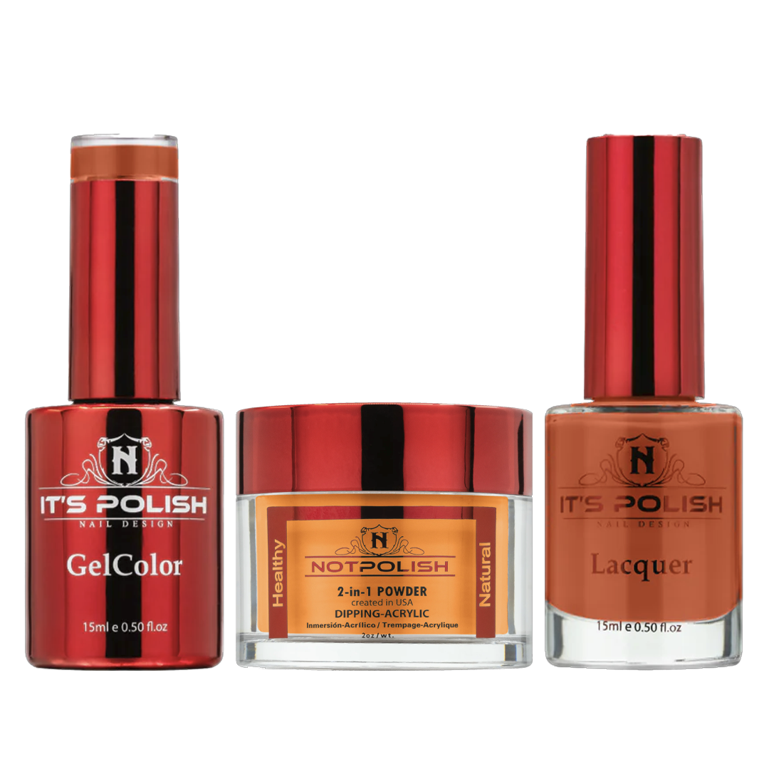Notpolish trio - og223 orange u cute - nail polish