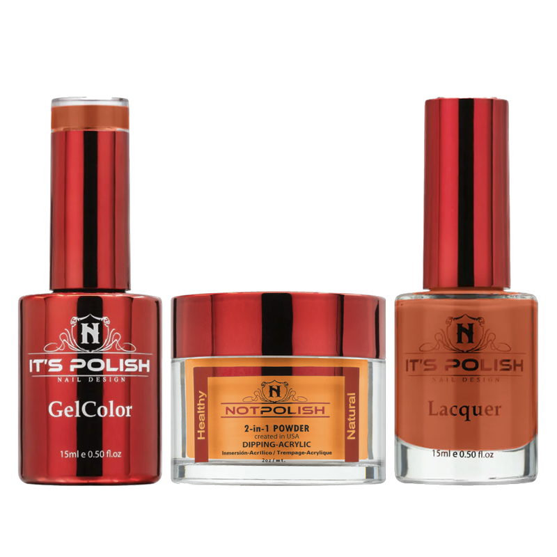 Notpolish trio - og223 orange u cute - nail polish