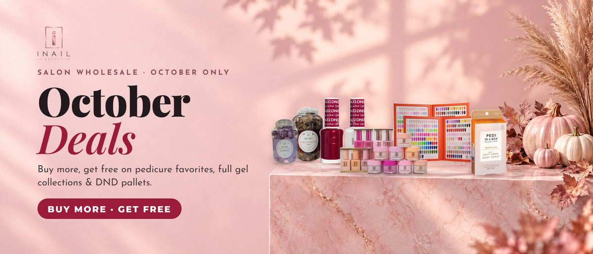 iNail Supply October Deals - buy more, get free