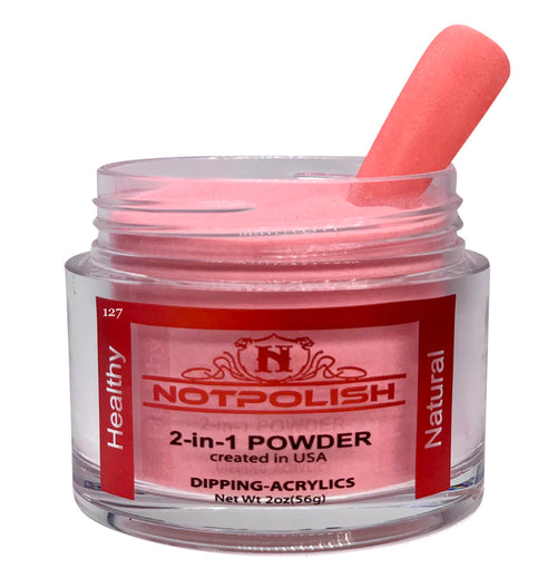 NOTPOLISH 2 in 1 Powder - OG127 Bouquet of Roses - 2 oz