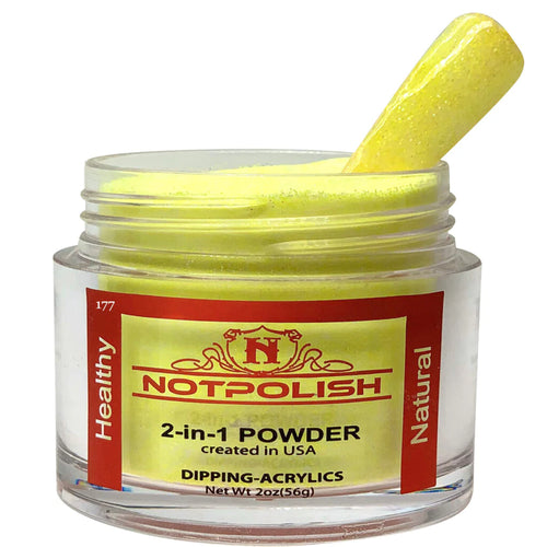NOTPOLISH 2 in 1 Powder - OG177 My Allure - 2 oz