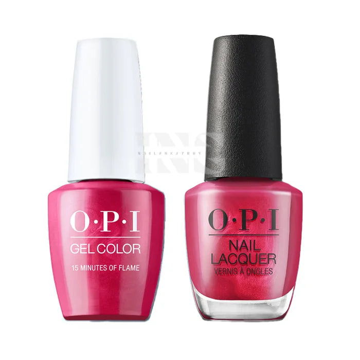 OPI Duo - 15 Minutes of Flame H011 - Gel Polish