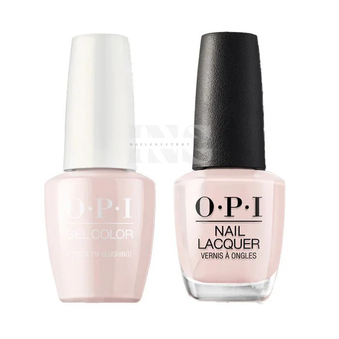 OPI Duo - A Hush of Blush HPL02 - Gel Polish