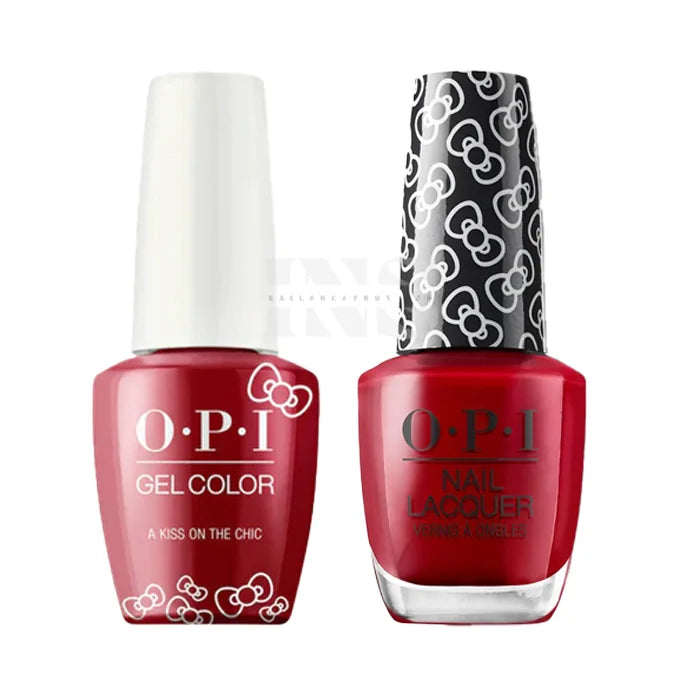 OPI Duo - A Kiss on the Chic HPL05D - Gel Polish