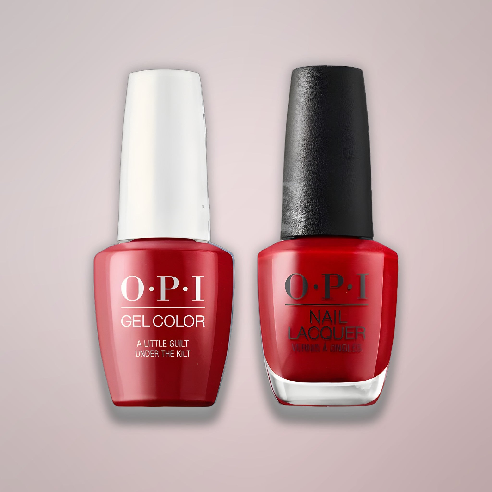 OPI Duo - A Little Guilt Under The Kilt U12