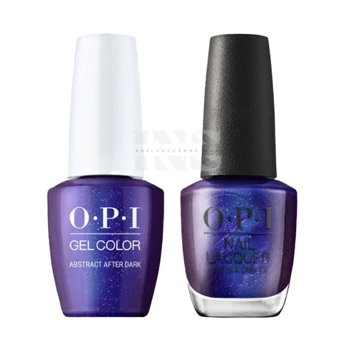 OPI Duo - Abstract After Dark LA10