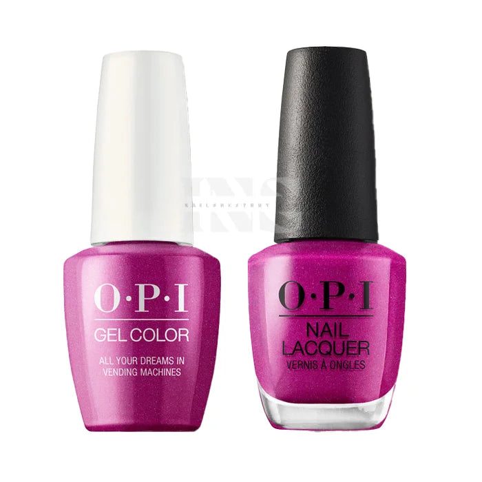 OPI Duo - All Your Dreams in Vending Machines T84 - Lacquer