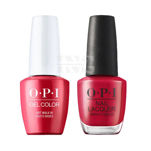 OPI Duo - Art Walk in Suzi's Shoes LA06