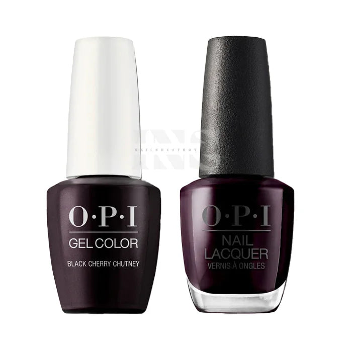 OPI Duo - Black Cherry Chutney I43 - Gel Polish