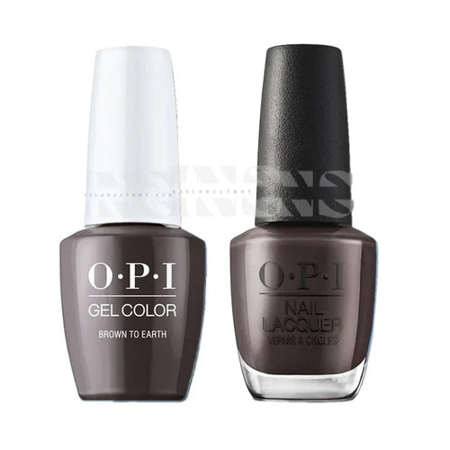 OPI Duo - Brown To Earth F004