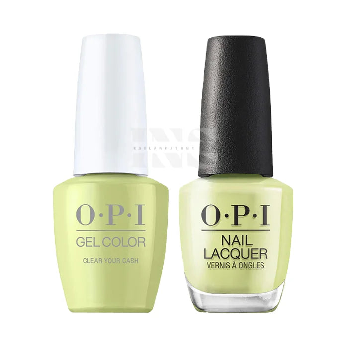 OPI Duo - Clear Your Cash S005 - Gel Polish