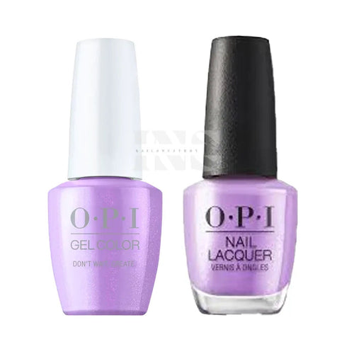 OPI Duo - Don't Wait. Create. B006