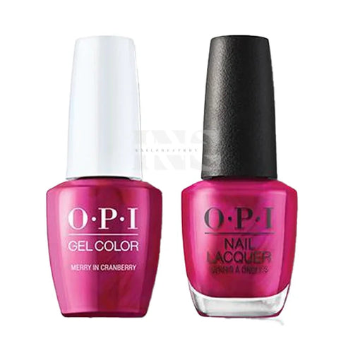 OPI Duo - Dressed To The Wines HRM04