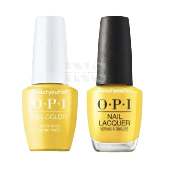 OPI Duo - Exotic Birds Do Not Tweet F91 - Gel Polish