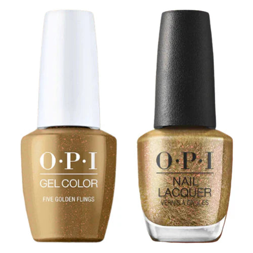 Opi duo - five golden flings q02 - duo polish