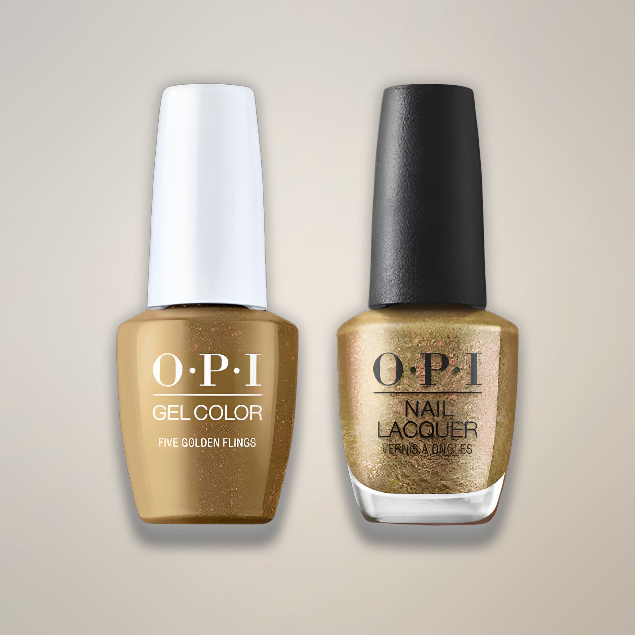 OPI Duo - Five Golden Flings Q02