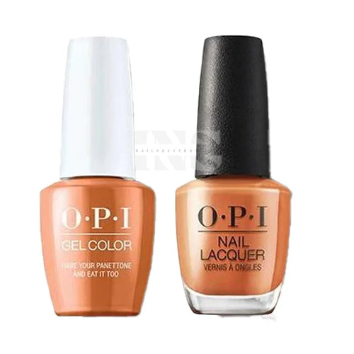 OPI Duo - Have Your Panettone And Eat It Too MI02