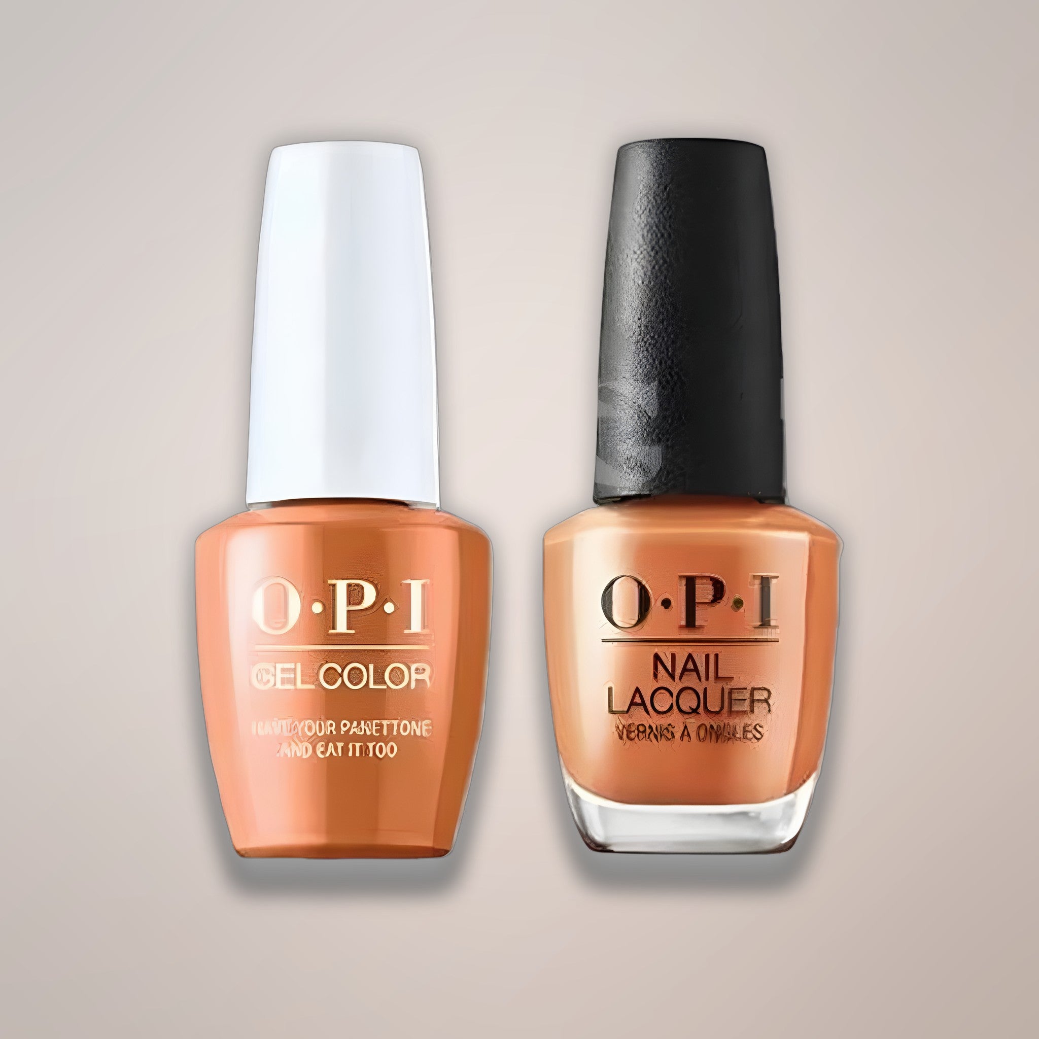 OPI Duo - Have Your Panettone And Eat It Too MI02