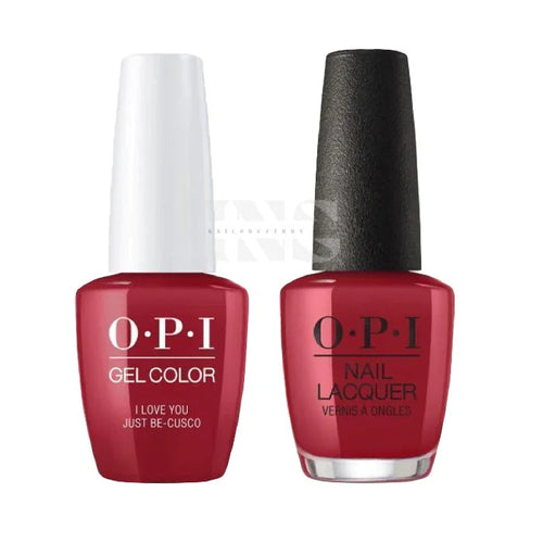 OPI Duo - I Love You Just Be-Cusco P39