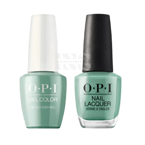 OPI Duo - I'm on a Sushi Roll T87