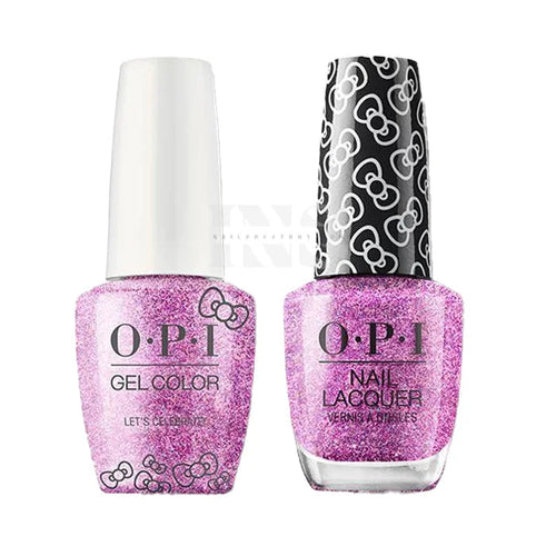 OPI Duo - Let's Take An Elfie  HRM09