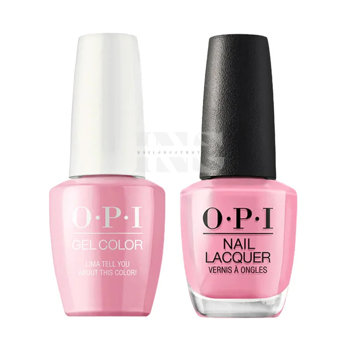 OPI Duo - Lima Tell You About This Color! P30 - Gel Polish