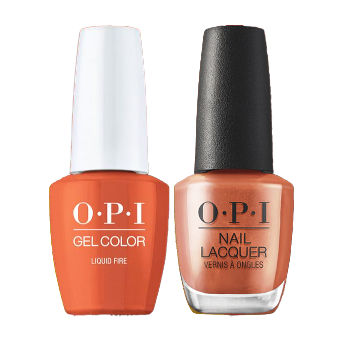 Opi duo - liquid fire f020 - nail polishes