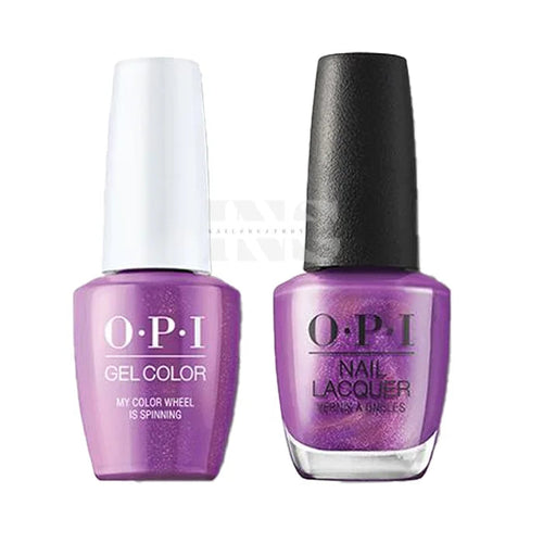 OPI Duo - My Color Wheel Is Spinning N08