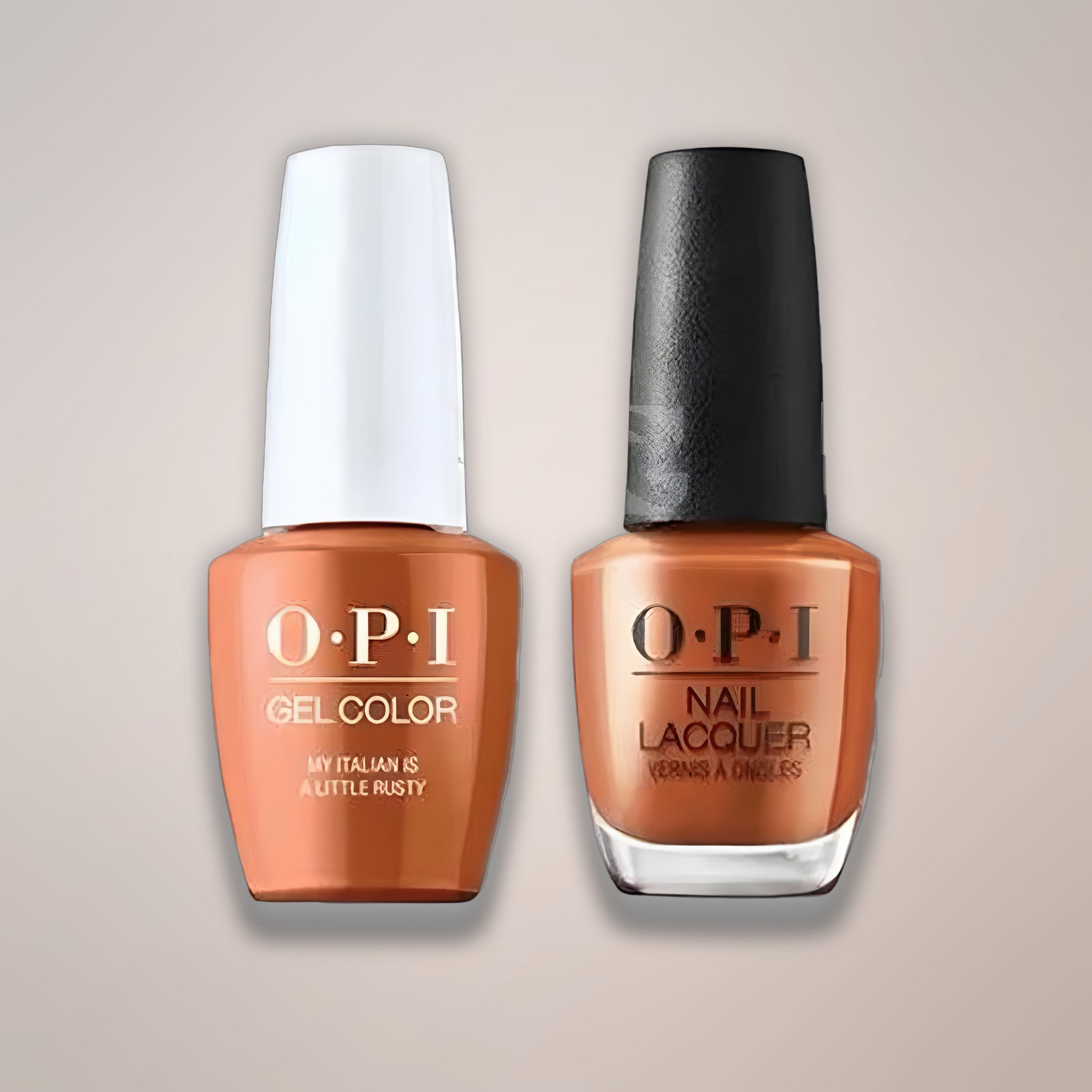 OPI Duo - My Italian IS  A Little Rusty MI03