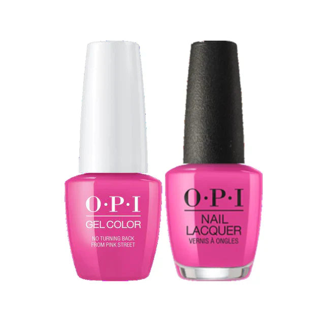 Opi duo - no turning back from pink street l19