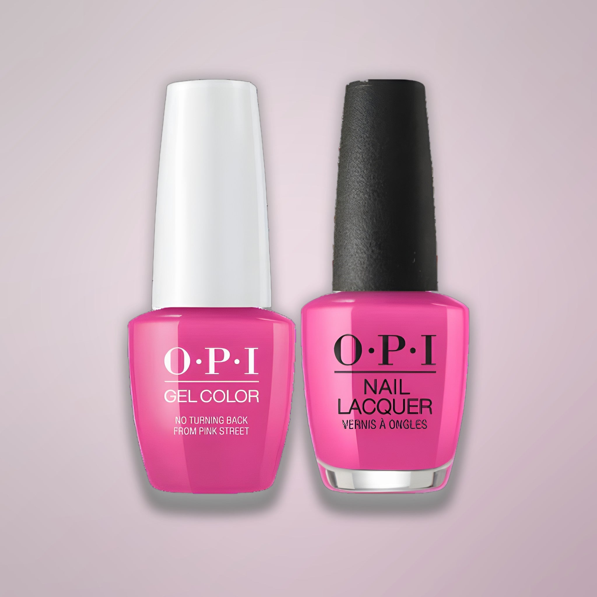 OPI Duo - No Turning Back From Pink Street L19