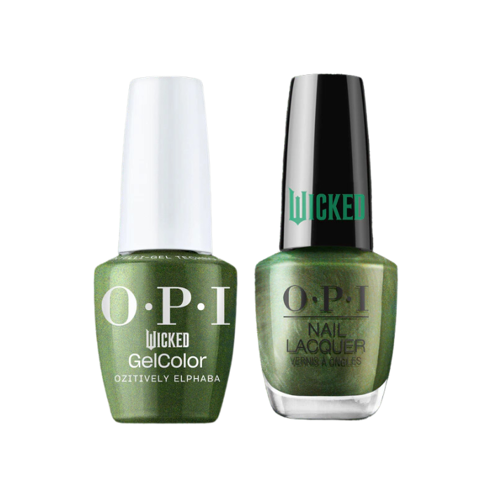 Opi duo - ozitively elphaba hrr09 - duo polish