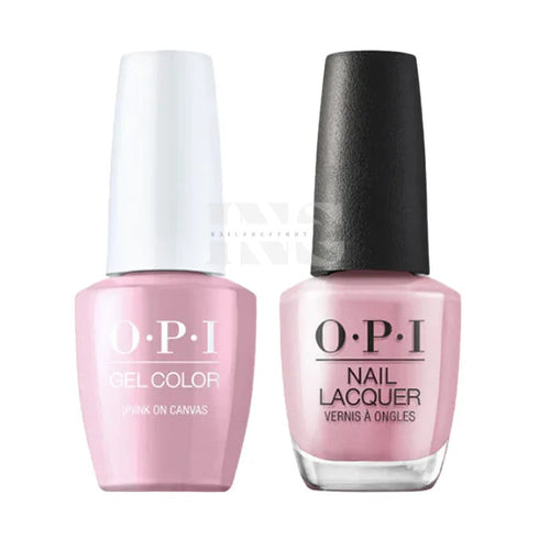 OPI Duo - (P)ink on Canvas LA03
